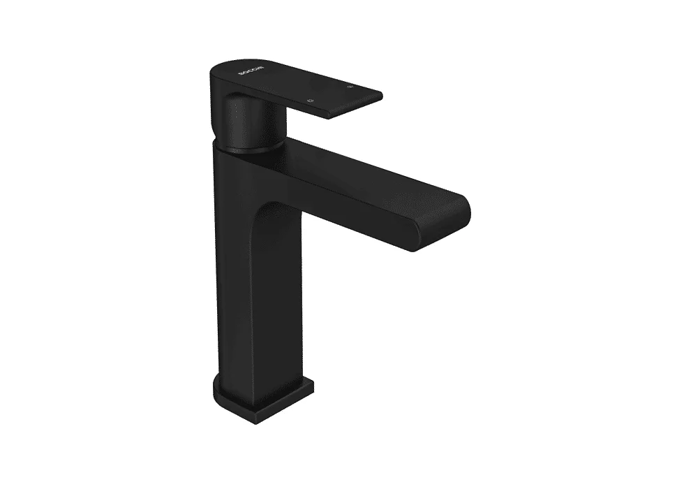 Bocchi Smart Tek Kumandalı Lavabo Bataryası Mat Siyah