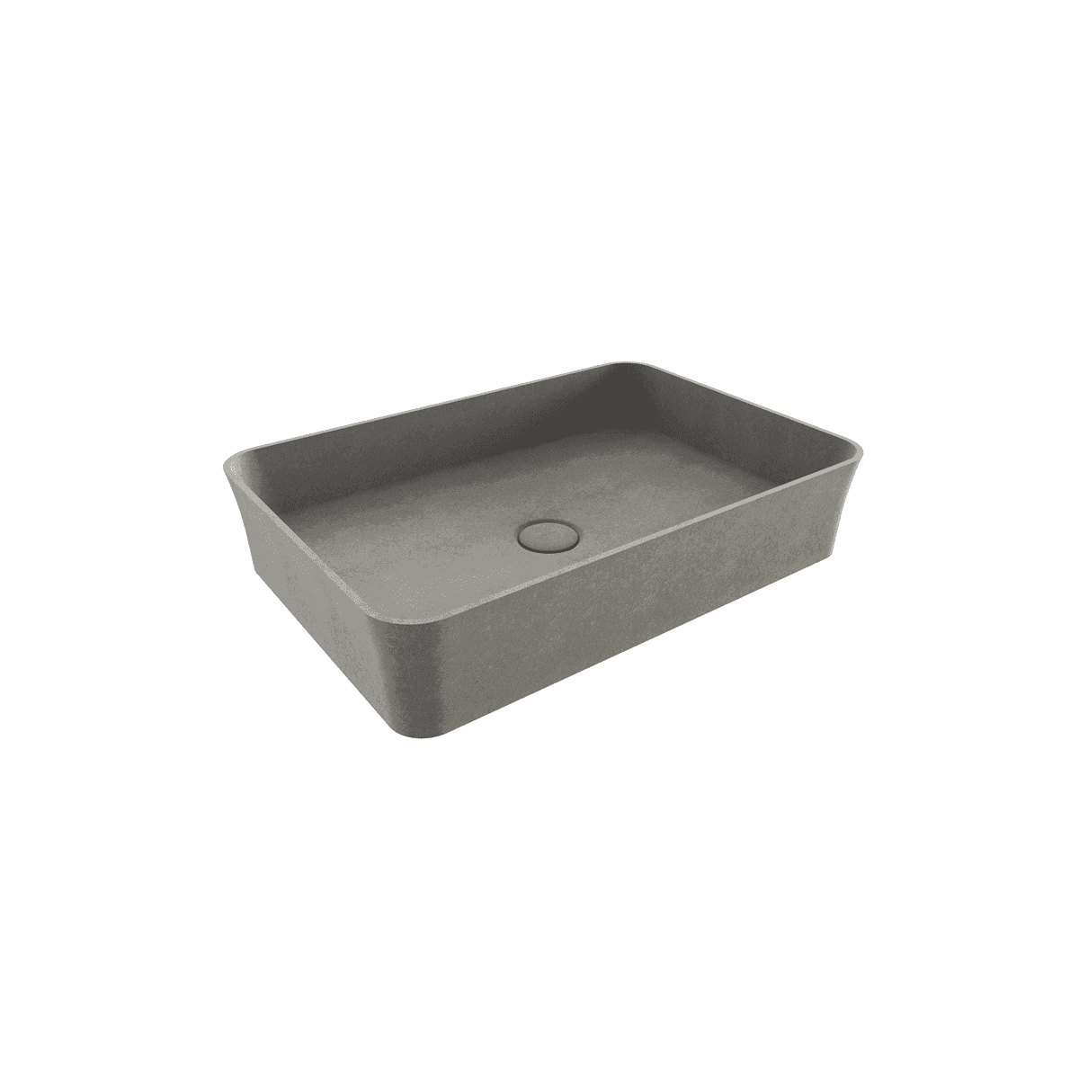 Bocchi Sottile Slim Line Tezgah Üstü Dikdörtgen 55X38 cm Lavabo Mat Beton Bocchi Sottile Slim Line Tezgah Üstü Dikdörtgen 55X38 cm Lavabo Mat Beton