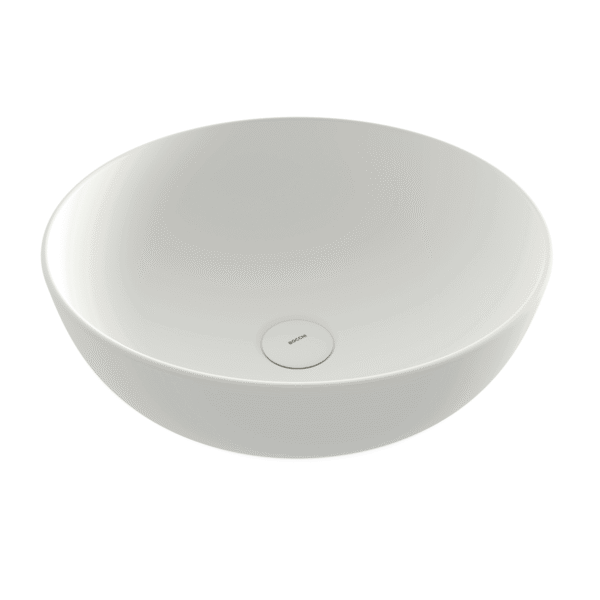 Bocchi Sottile Slim Line Tezgah Üstü Lavabo 38 cm Mat Beyaz