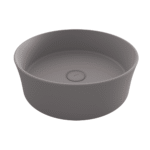 Bocchi Sottile Slim Line Tezgah Üstü Lavabo 38 cm Mat Gri