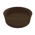 Bocchi Sottile Slim Line Tezgah Üstü Lavabo 38 cm Mat Kahve