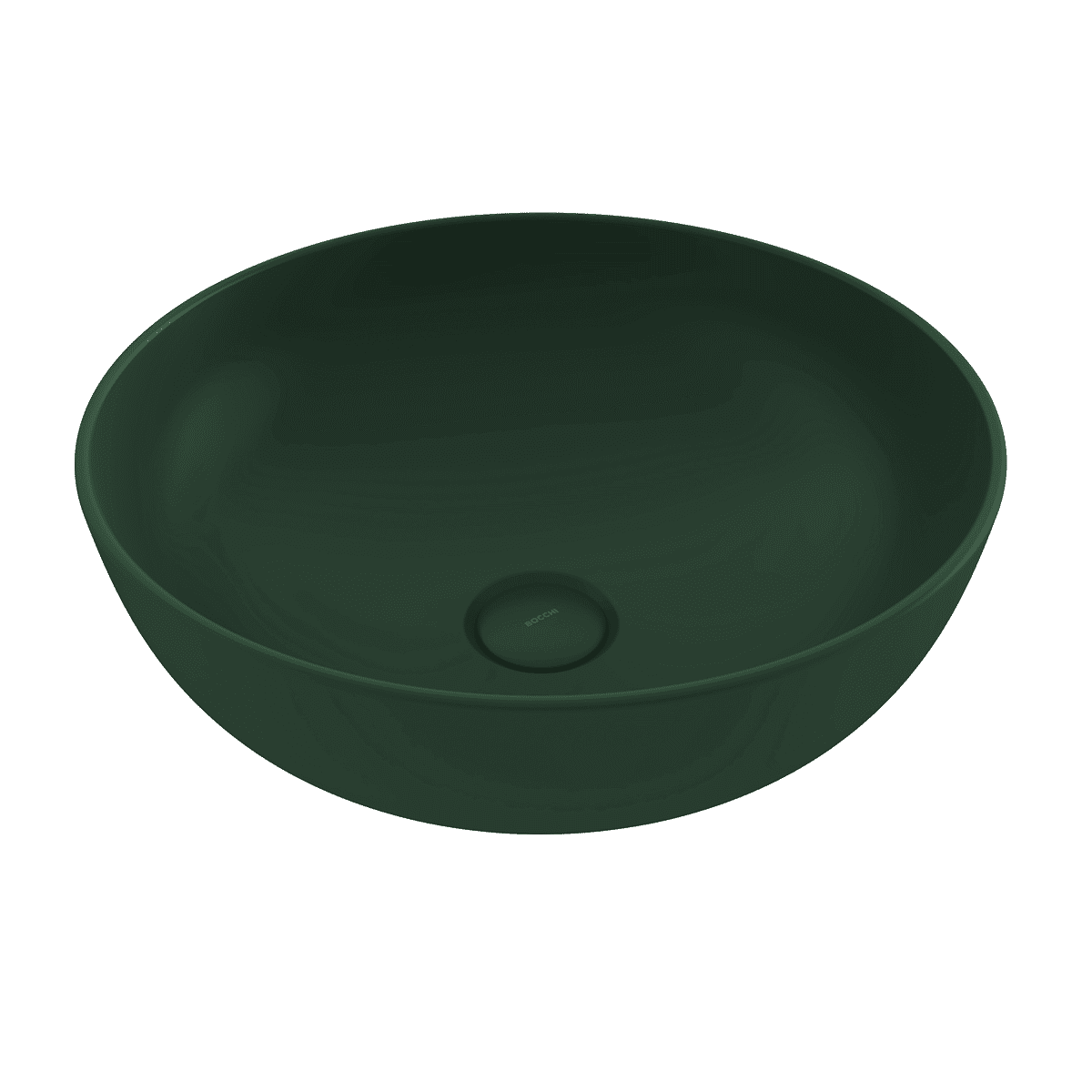 Bocchi Sottile Slim Line Tezgah Üstü Lavabo 38 cm Mat Yeşil Bocchi Sottile Slim Line Tezgah Üstü Lavabo 38 cm Mat Yeşil