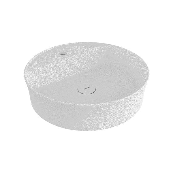 Bocchi Sottile Slim Line Tezgah Üstü Lavabo 45 cm Mat Beyaz