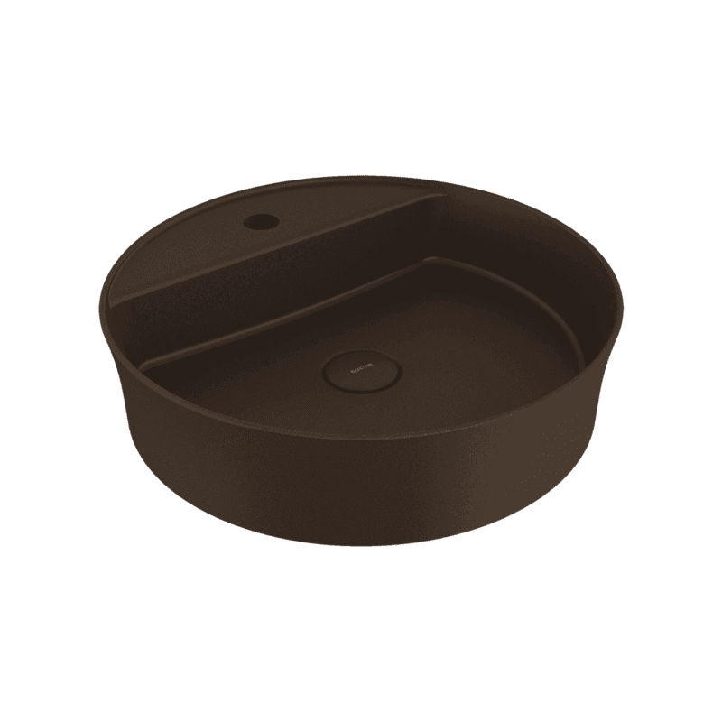 Bocchi Sottile Slim Line Tezgah Üstü Lavabo 45 cm Mat Bronz