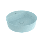 Bocchi Sottile Slim Line Tezgah Üstü Lavabo 45 cm Mat Buz Mavisi