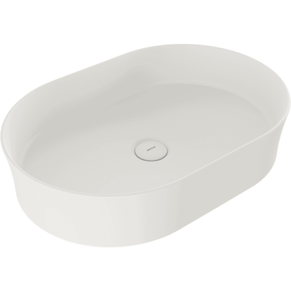 Bocchi Sottile Slim Line Tezgah Üstü Lavabo 55x38 cm Mat Beyaz