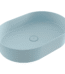 Bocchi Sottile Slim Line Tezgah Üstü Lavabo 55x38 cm Mat Buz Mavisi