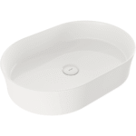Bocchi Sottile Slim Line Tezgah Üstü Lavabo 55x38 cm Parlak Beyaz