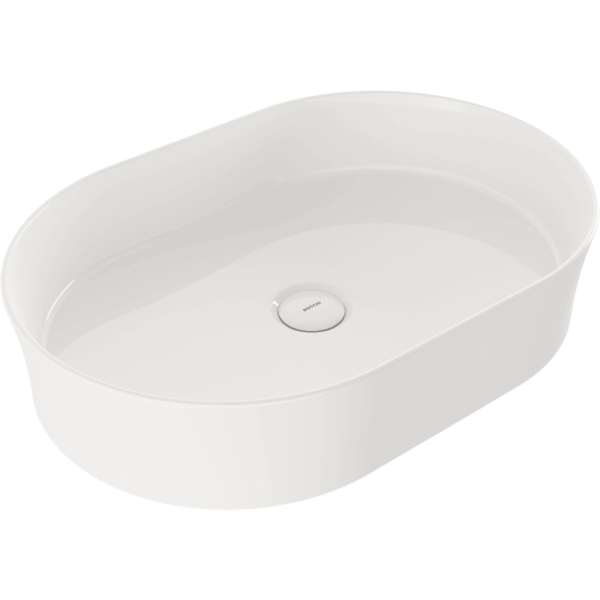 Bocchi Sottile Slim Line Tezgah Üstü Lavabo 55x38 cm Parlak Beyaz