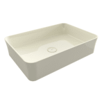 Bocchi Sottile Slim Line Tezgah Üstü Lavabo 55x38 cm Parlak Bisküvi
