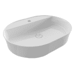 Bocchi Sottile Slim Line Tezgah Üstü Lavabo 60x45 cm Parlak Beyaz