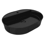 Bocchi Sottile Slim Line Tezgah Üstü Lavabo 60x45 cm Parlak Siyah