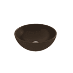 Bocchi Sottile Slim Line Tezgah Üstü Yuvarlak 26 cm Lavabo Mat Bronz