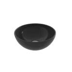 Bocchi Sottile Slim Line Tezgah Üstü Yuvarlak 26 cm Lavabo Mat Parlak Siyah