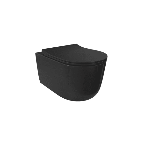 Bocchi Speciale Jet Flush Asma Klozet Parlak Siyah