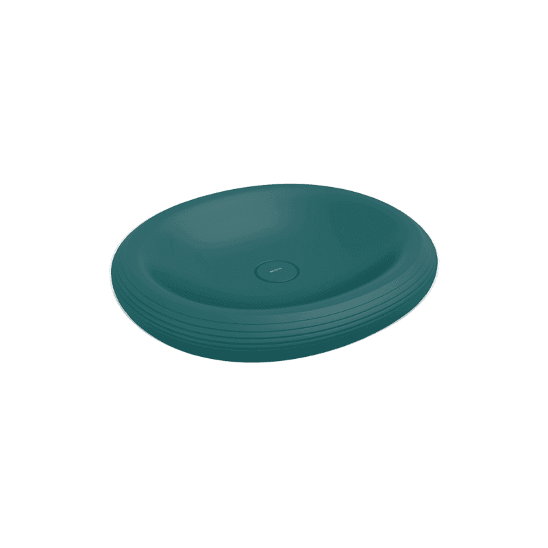 Bocchi Strata Çanak Deliksiz Lavabo Mat Petrol Mavisi