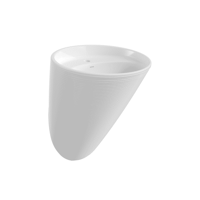 Bocchi Strata Monoblok Lavabo - Parlak Beyaz