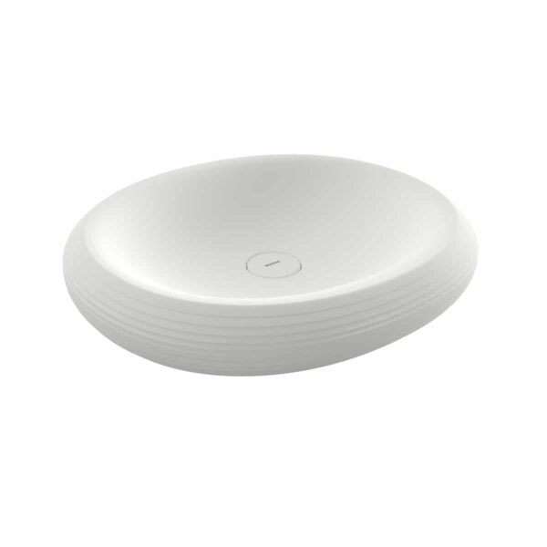 Bocchi Strata Tezgah Üstü Lavabo 49 cm Mat Beyaz