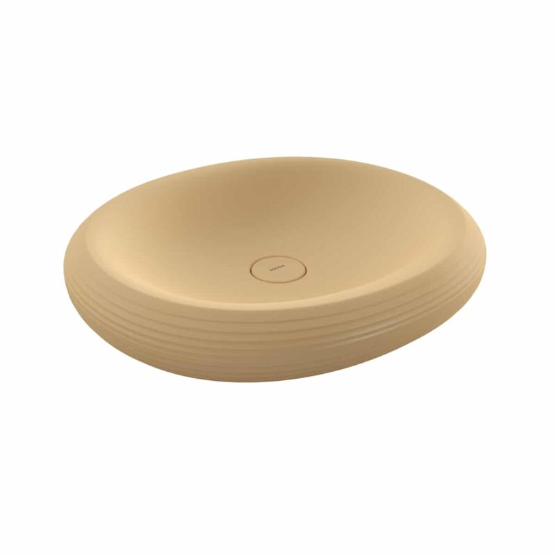 Bocchi Strata Tezgah Üstü Lavabo 49 cm Mat Kaşmir