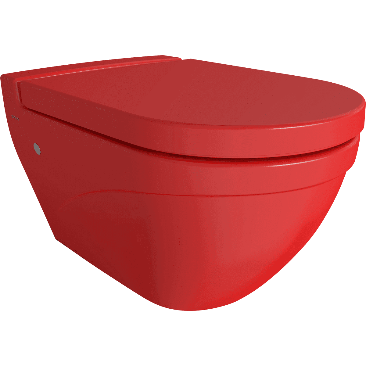 Bocchi Taormina Arch Gizli Taharet Girişli Asma Klozet Parlak Kırmızı Bocchi Taormina Arch Gizli Taharet Girişli Asma Klozet Parlak Kırmızı