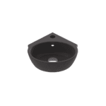 Bocchi Taormina Arch Köşe Lavabo 30 cm Mat Antrasit
