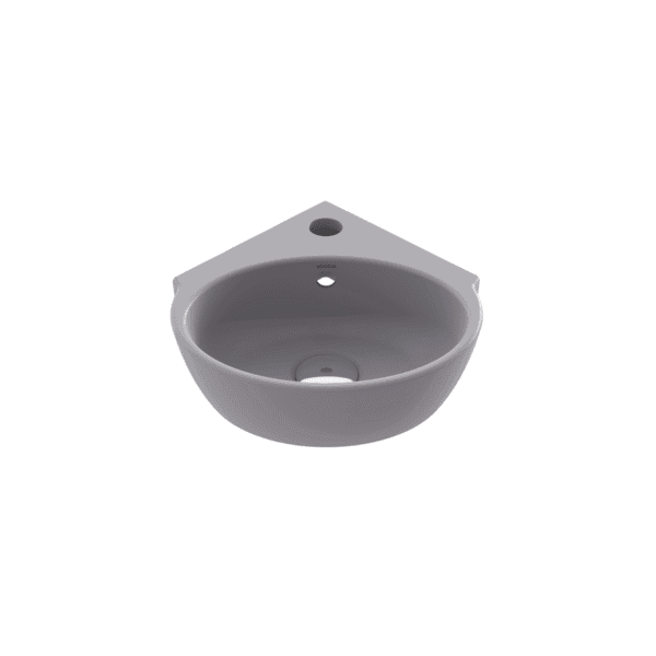 Bocchi Taormina Arch Köşe Lavabo 30 cm Mat Gri
