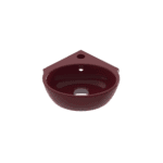 Bocchi Taormina Arch Köşe Lavabo 30 cm Parlak Burgonya Bordosu