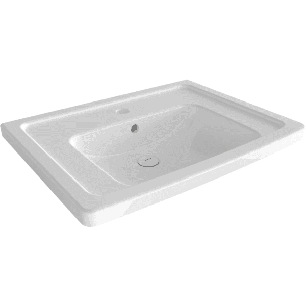 Bocchi Taormina Pro Etajerli Lavabo 66 cm Parlak Beyaz