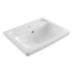 Bocchi Taormina Pro Tezgah Üstü/Asma Lavabo 57 cm Parlak Beyaz