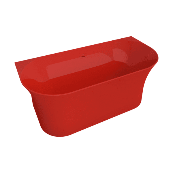 Bocchi Taranto Küvet Parlak Kırmızı