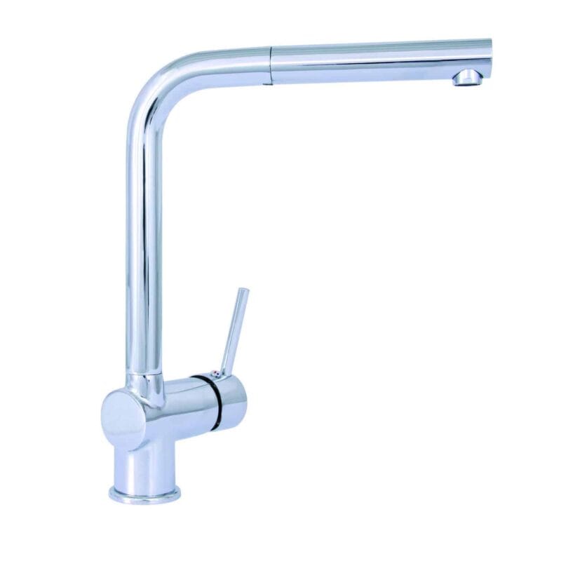 Bocchi Tek Kumandalı Eviye Bataryası El Duşlu Krom