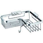 Bocchi Tel Sabunluk Malzemelik Düz Köşe Tel Sabunluk Malzemelik Düz Köşe Krom