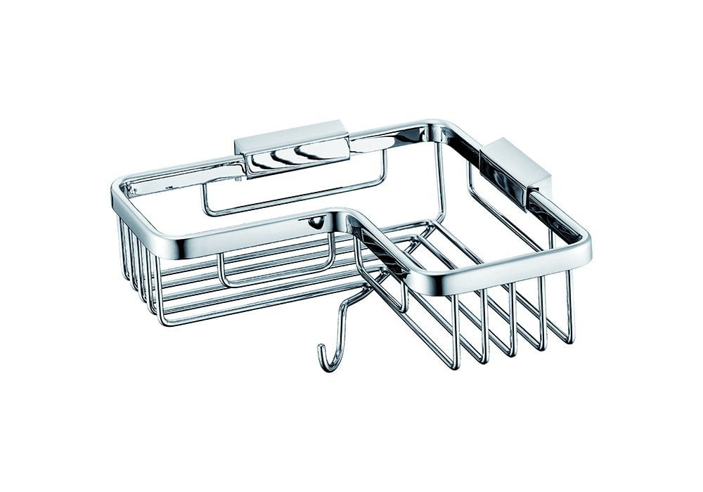 Bocchi Tel Sabunluk Malzemelik Düz Köşe Tel Sabunluk Malzemelik Düz Köşe Krom