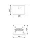 Bocchi Trento 600x400 Tezgahaltı Avena