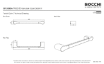 Bocchi Trieste Uzun Havluluk 340 mm Krom
