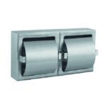 Bocchi Tuvalet Kağıtlık İkili Ankastre Mat Paslanmaz Çelik