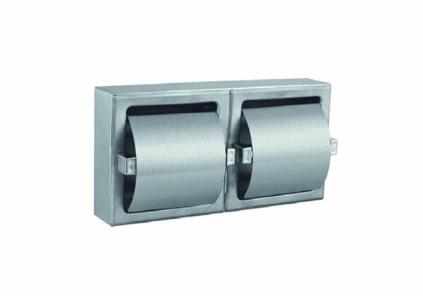 Bocchi Tuvalet Kağıtlık İkili Tuvalet Kağıtlık İkili Mat Paslanmaz Çelik