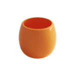 Bocchi Uovo Diş Fırçalık Seramik Parlak Mandalina Sarısı