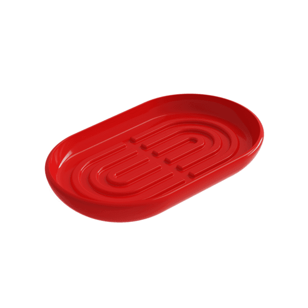 Bocchi Uovo Sabunluk Seramik Parlak Kırmızı