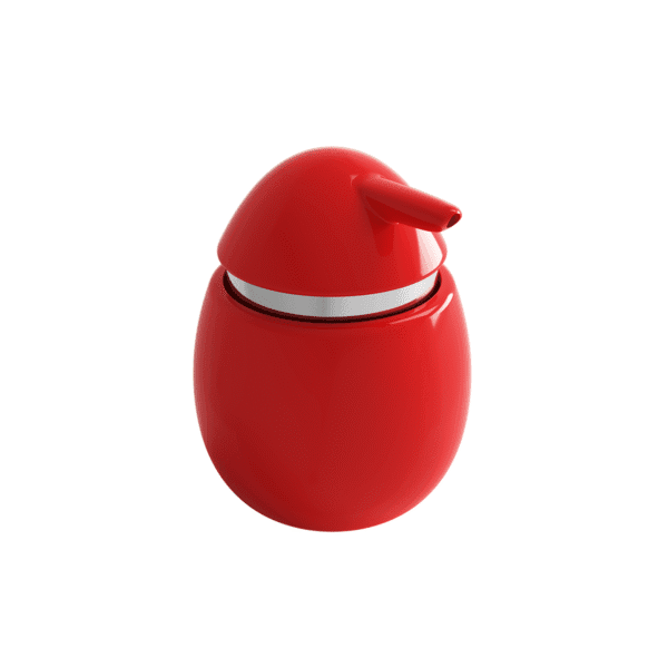 Bocchi Uovo Sıvı Sabunluk Seramik Parlak Kırmızı