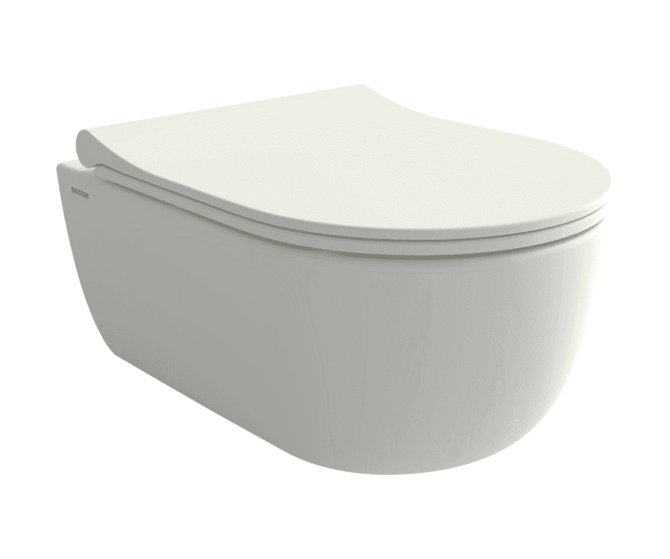 Bocchi V Tondo Rimless Asma Klozet Mat Beyaz