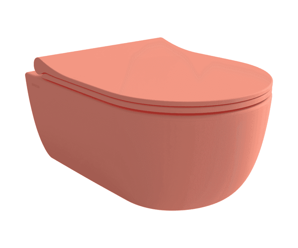 Bocchi V Tondo Rimless Asma Klozet Mat Somon