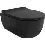 Bocchi V Tondo Rimless Asma Klozet Parlak Siyah