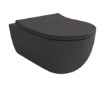 Bocchi V-Tondo Rimless Gizli Taharet Girişli Asma Klozet Mat Antrasit