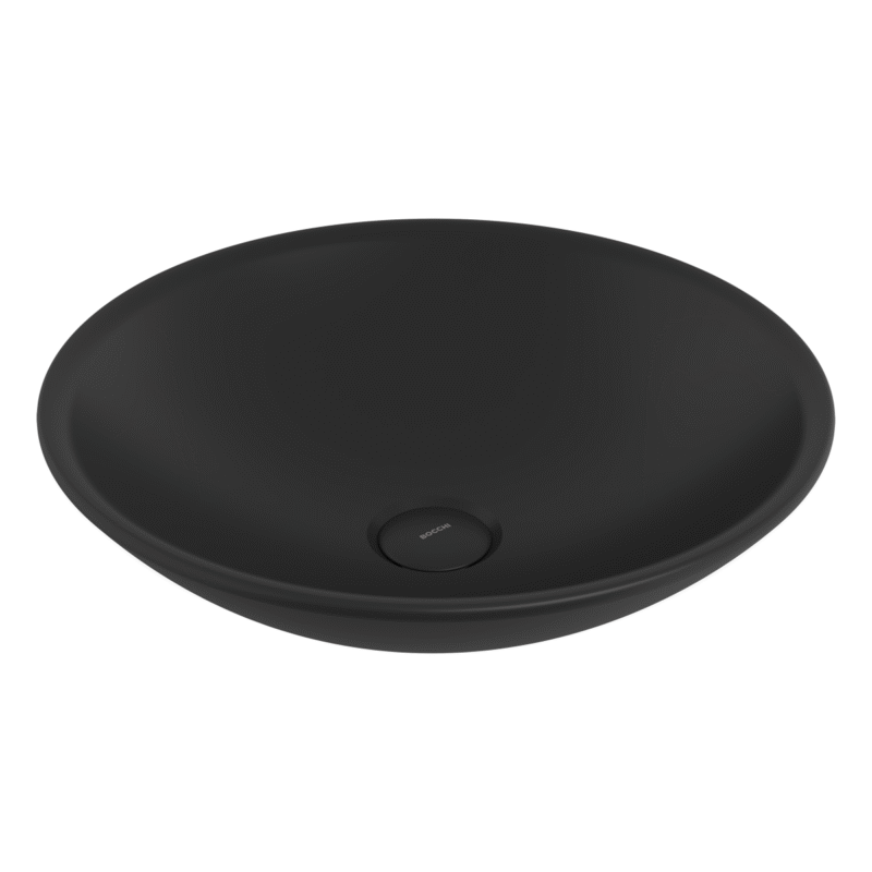 Bocchi Venezia Çanak Lavabo 40 cm Mat Siyah