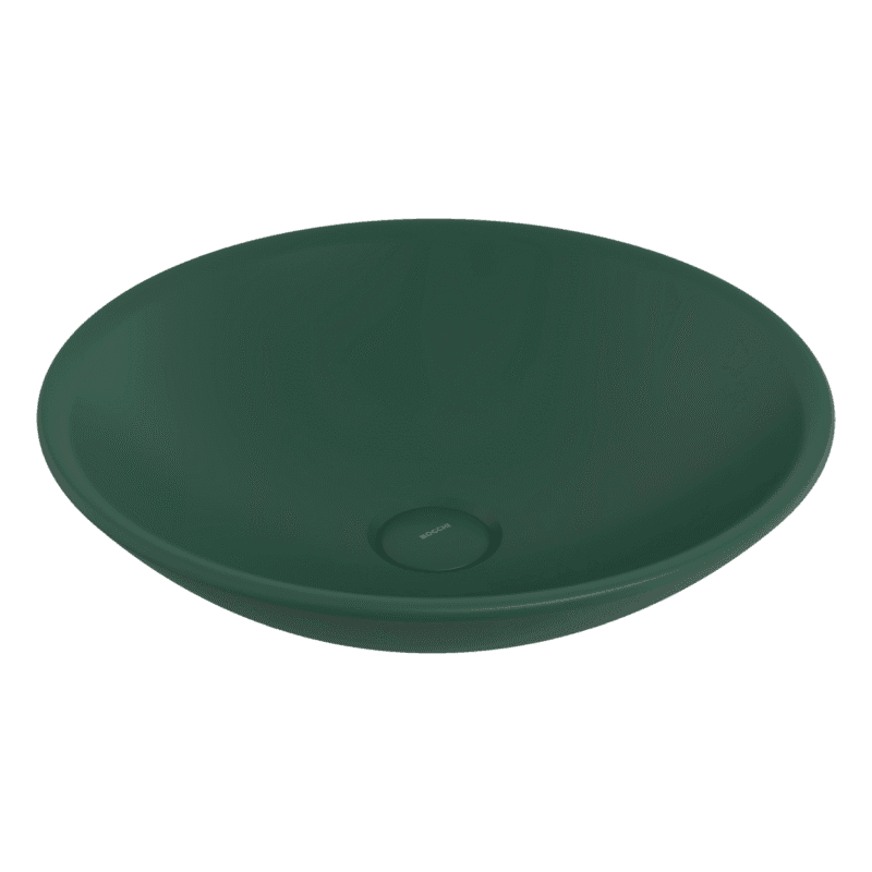 Bocchi Venezia Çanak Lavabo 40 cm Mat Yeşil