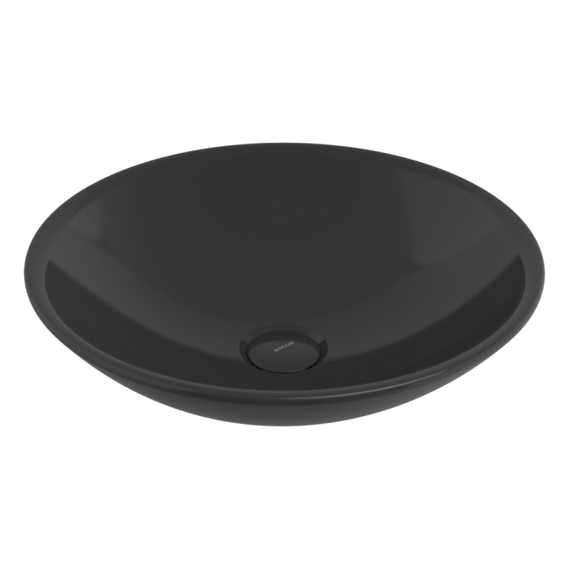Bocchi Venezia Çanak Lavabo 40 cm Parlak Siyah