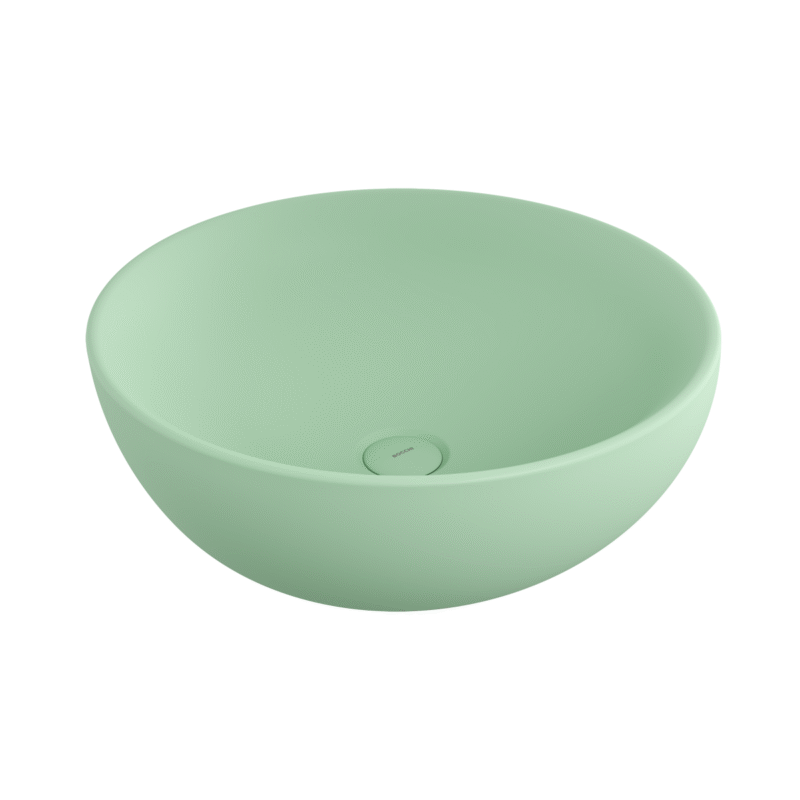Bocchi Venezia Çanak Lavabo 45 cm Mat Mint Yeşil