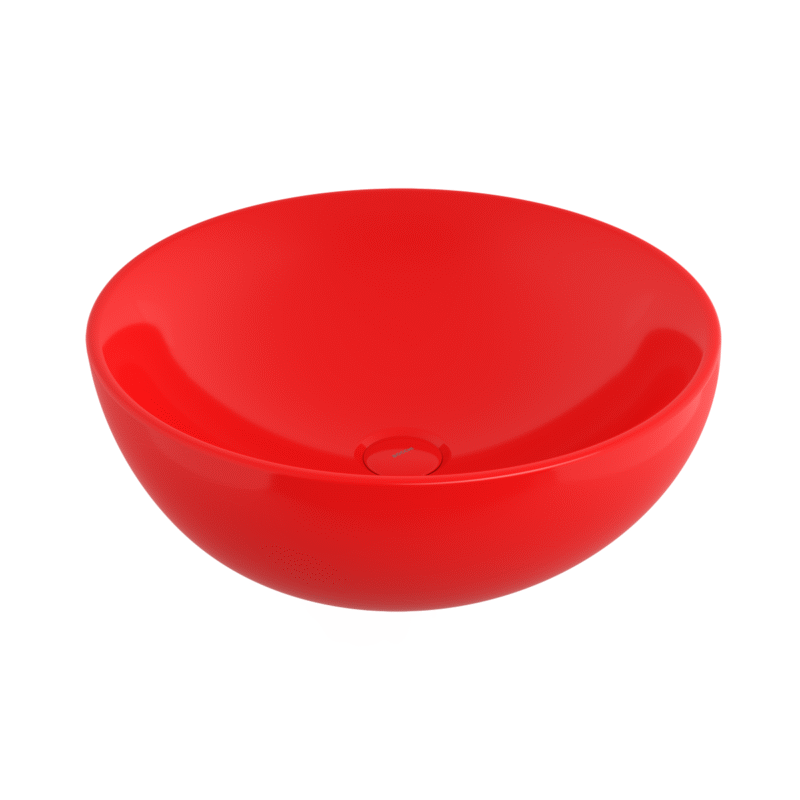 Bocchi Venezia Çanak Lavabo 45 cm Parlak Kırmızı