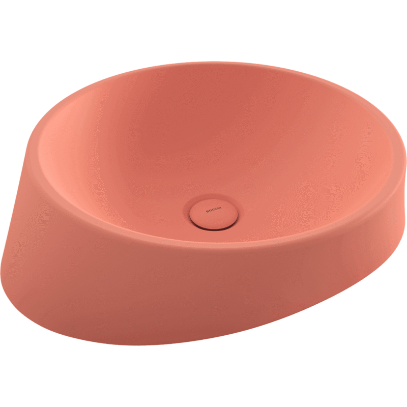 Bocchi Venezia Çanak Lavabo 56 cm Mat Somon